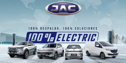 PRESENTAMOS NUESTROS NUEVOS VEHÍCULOS 100% ELECTRIC